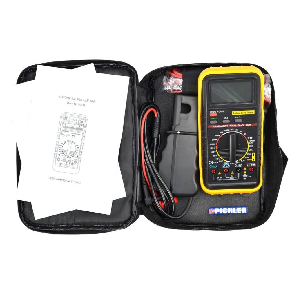 Multímetro digital automotriz de 10 A