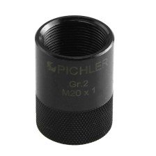 Tuerca de inserción del eje de transmisión tamaño 2, M20x1 redonda M18x1,5