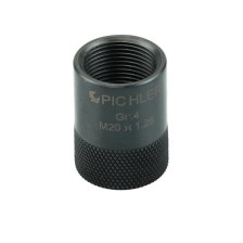 Tuerca de inserción del eje de transmisión tamaño 4, M20x1,25 redonda M18x1,5