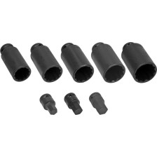 Juego de vasos para eje de transmisión, 8 piezas, 1/2' O drive