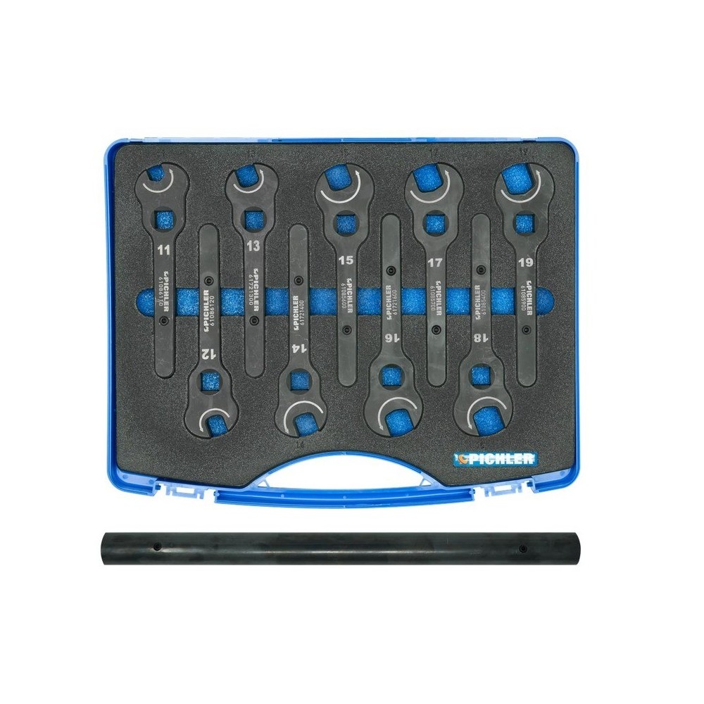 Juego de llaves para tirantes, 10 piezas.