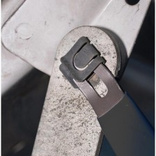 Cuña de palanca de acero en ángulo, elevador de clip