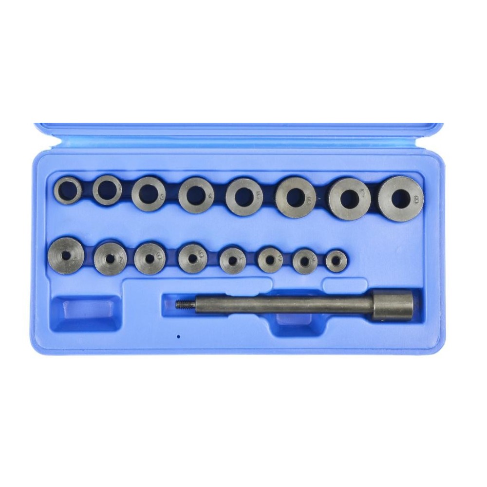 Kit de centrado de embrague universal para turismos, apto para diámetros de 14,5 - 25,5 mm