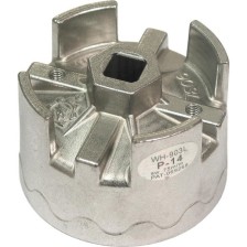 Carcasa del filtro de aceite de 74 mm y 14 puntos OPEL, VW LT, Golf IV SDI, MB C, Clase E