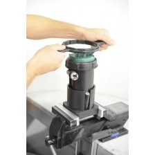 Kit de extracción de la carcasa del filtro diésel (2 piezas). Incluye soporte y llave de extracción para, por ejemplo, Opel y F