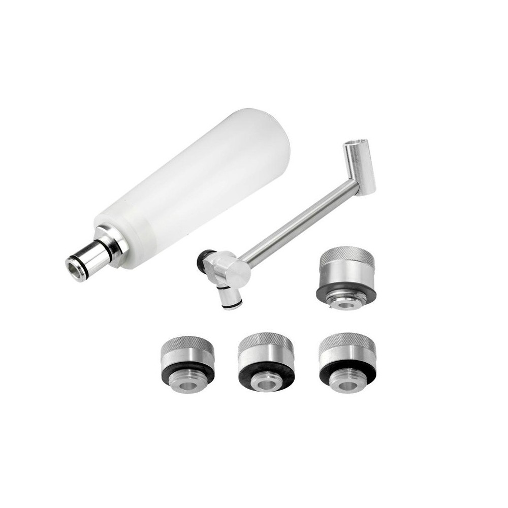 Juego de embudos para llenado de aceite de motor, embudo EFT con adaptadores EFTA 01, 02, 03, 05 07 y adaptador angular