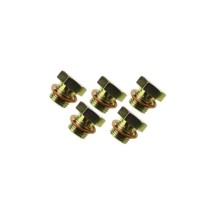 Tapón de drenaje de aceite M15x1,5x19mm con anillo de sellado de cobre, paquete de 5.