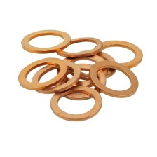 M 13 Cobre (10 piezas) Paquetes de recarga de anillos de sellado: