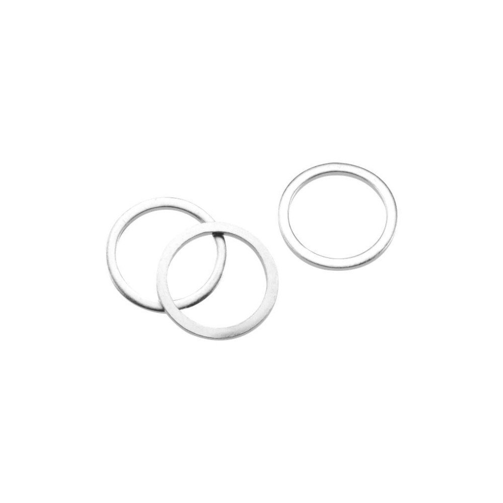 Paquetes de recarga de anillos de sellado M 15 Aluminio (10 piezas)