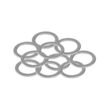 Anillos de sellado de aluminio, juego de 5 piezas, para tapón de drenaje de aceite M20