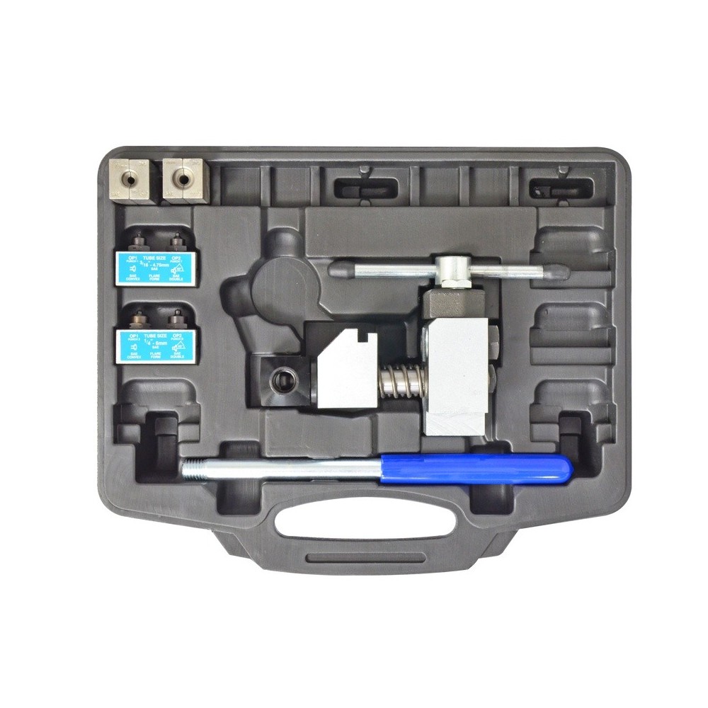 Abocardador doble modelo E, 4,75 y 6 mm sin accesorios para motos, turismos