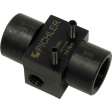 Unidad básica sin mango para herramienta de abocardado de líneas de freno