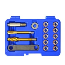 Kit de reparación de roscas para tornillos guía de pinza de freno M12x1,5 en carcasa de cojinete de rueda VAG, etc.