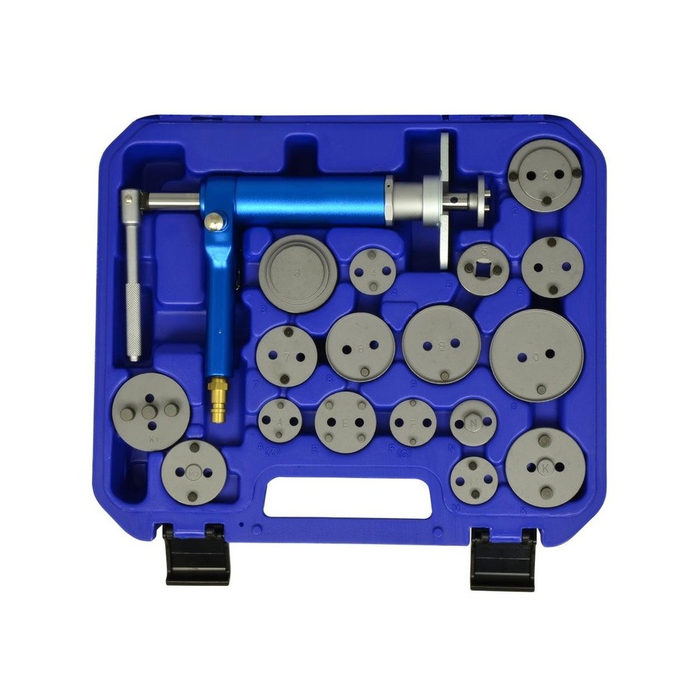 Juego de herramientas para girar pistones de freno, 16 piezas