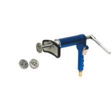 Herramienta de giro de pistones de freno neumático-hidráulico con insertos de giro universales (con 2 y 3 pasadores)