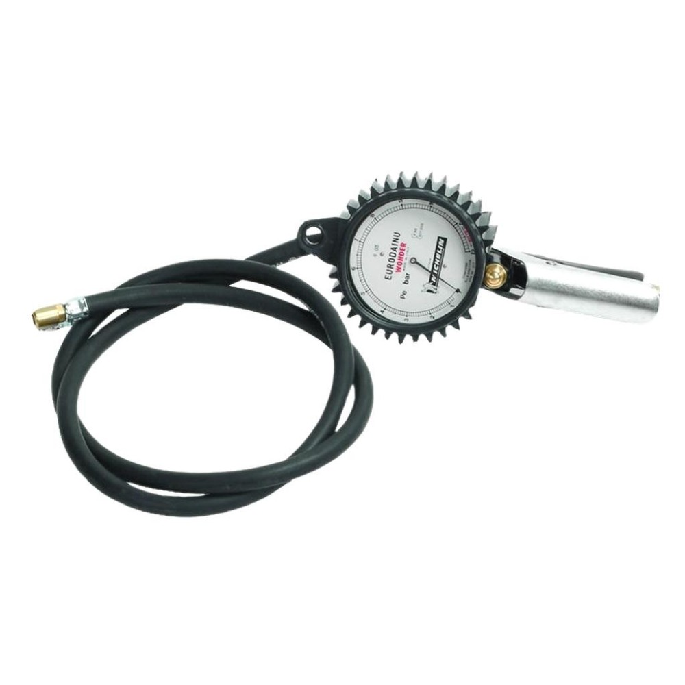 Inflador de neumáticos con conector rápido 0,7-12 bar
