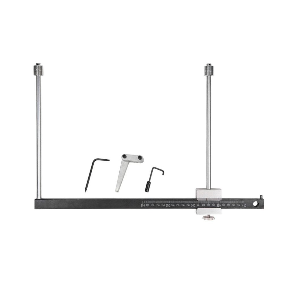 Equipo de medición de discos de freno para determinar el espesor y el diámetro de los discos de freno