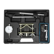 Comprobador de discos de freno para medir el desgaste y el descentramiento vertical y lateral