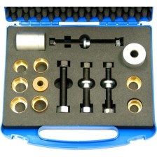 Herramienta de instalación de sellos de eje de 14 piezas para anillos en cigüeñal, eje intermedio y árbol de levas VAG