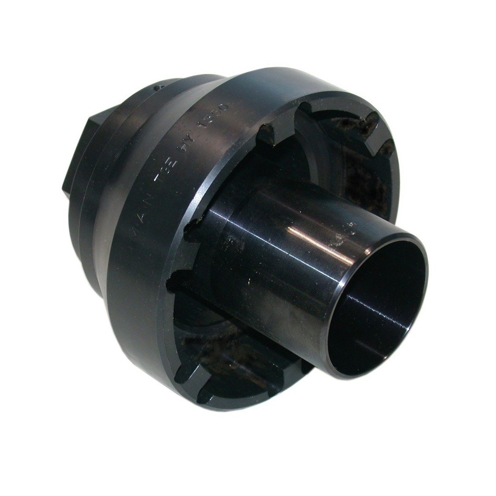 Llave de garra MAN TGA SW60, 6 pasadores, accionamiento de 3/4' con tubo guía, eje trasero