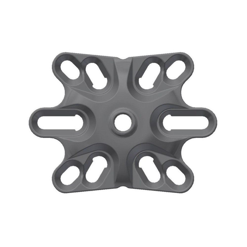 Placa base para bujes atornillados con 6-8 pernos, p. ej.: Dodge, Chevrolet, GMC, Ford Pick Up