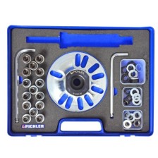 Brida de cubo de rueda con paso de 3, 4 y 5 orificios