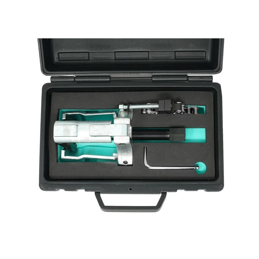 Extractor de anillos interiores para vehículos con carcasa de cojinete de rueda atornillada