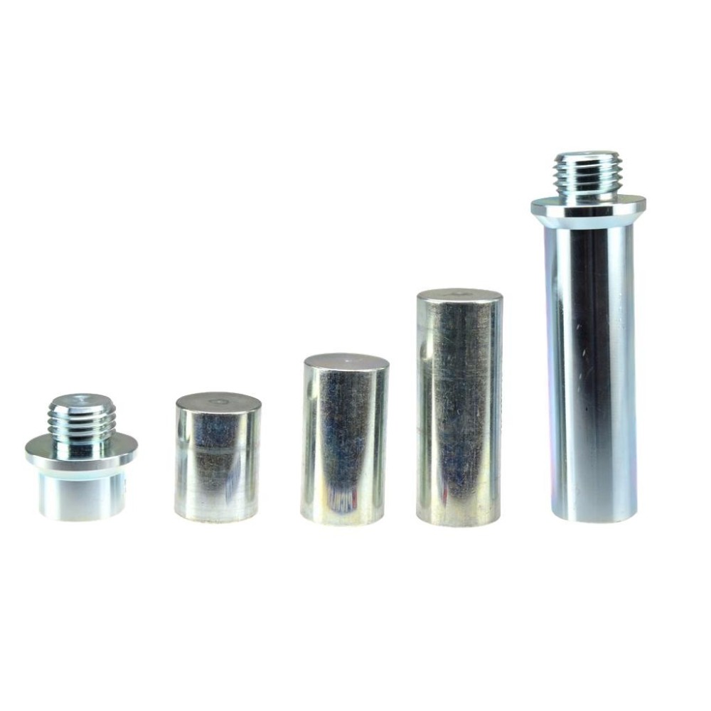 Juego de varillas de empuje M30 Ø 38 mm para utilizar el extractor de cubos para camiones y autobuses con el cilindro hidráulic