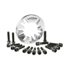 Juego de espaciadores suplementarios universales de 16 piezas con tornillos largos y arandelas