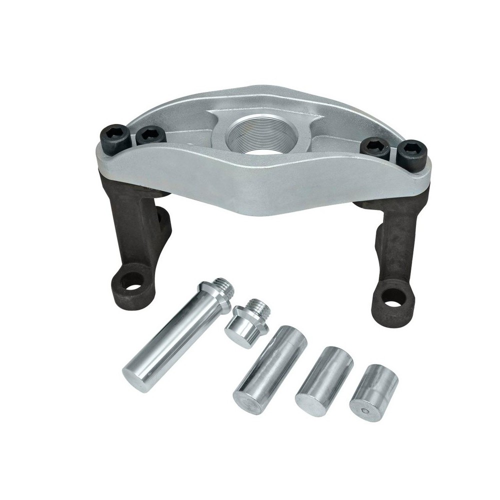 Extractor de cubos universal para camiones y autobuses de 45 toneladas, para cubos con 8 pernos de rueda de 275 mm, 10 pernos d