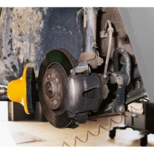 Rectificadora de cubos de rueda Tipo 1 75 mm interior 1 unidad básica + 3 discos