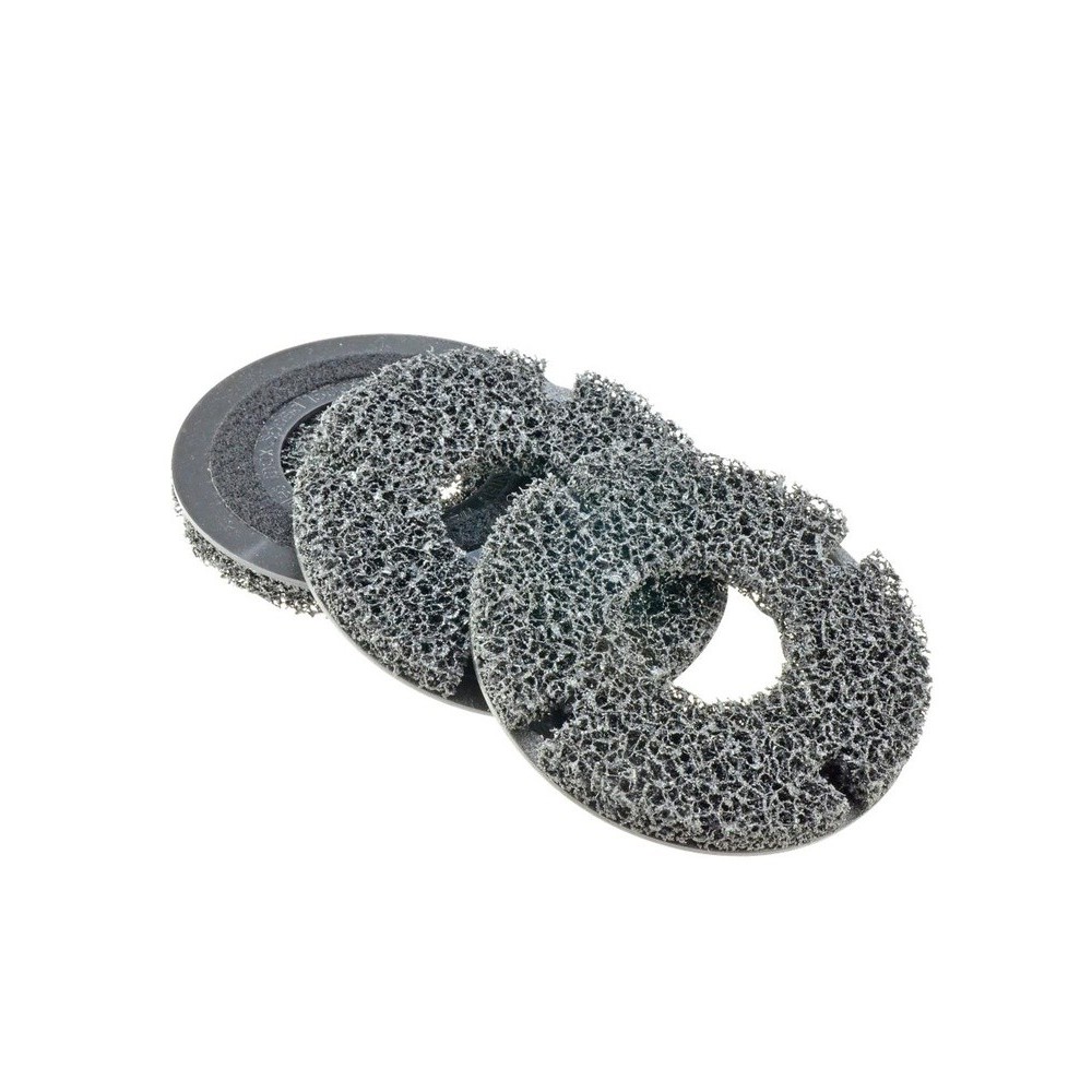 Juego de 3 discos desoxidantes para bridas de buje de coche, 160 mm de diámetro, 1500 rpm