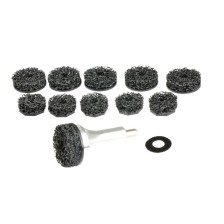 Amoladora de cubos de rueda de aluminio de 8 lados tipo 2 Eliminación de óxido de cubos de rueda de automóvil