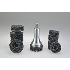 Amoladora de cubos de rueda de aluminio de 8 lados tipo 2 Eliminación de óxido de cubos de rueda de automóvil