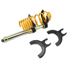 Juego de compresores de resortes helicoidales telescópicos de 25 kN