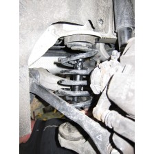 Compresor de resorte interno telescópico