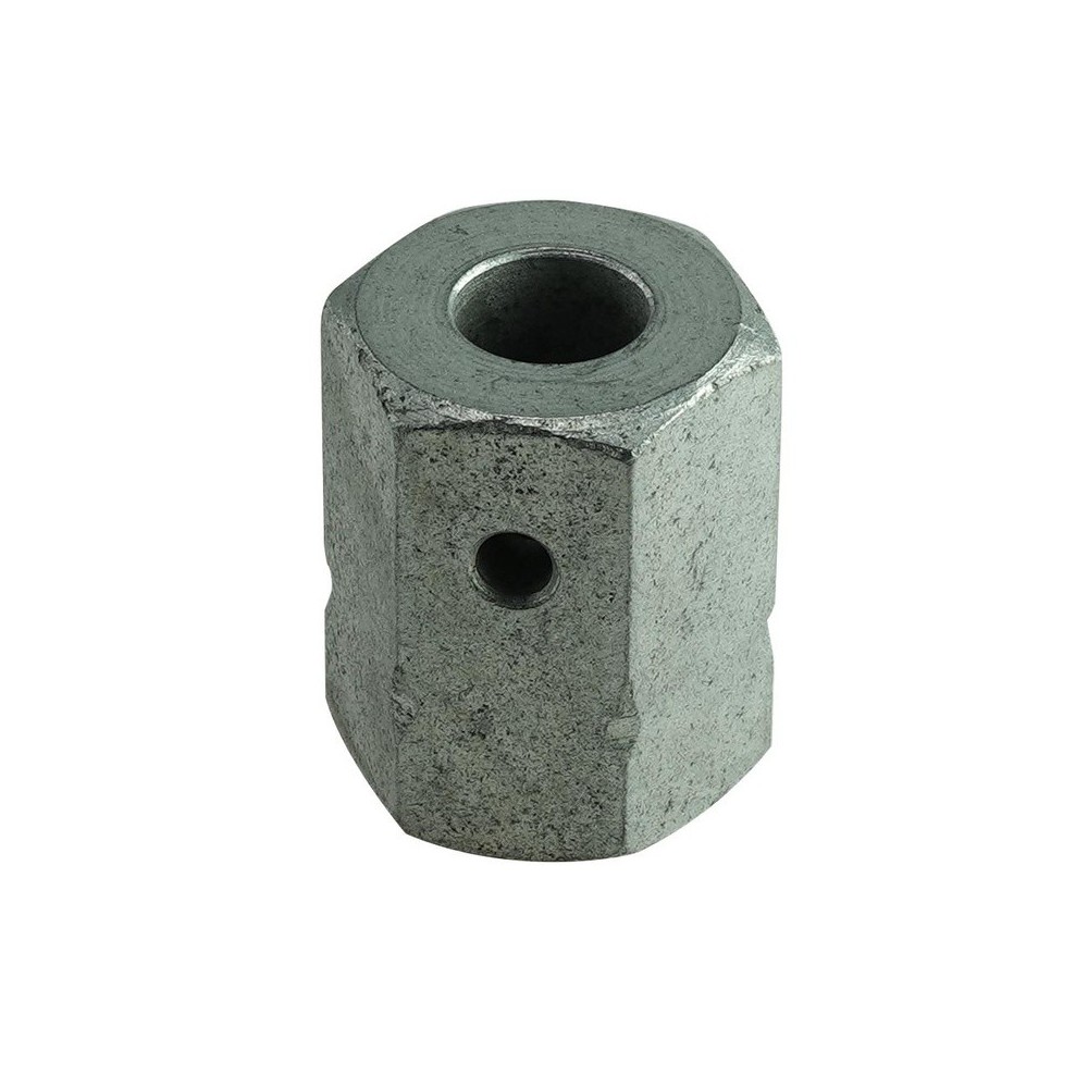 Tuerca hexagonal de 27 mm sin pasador de resorte