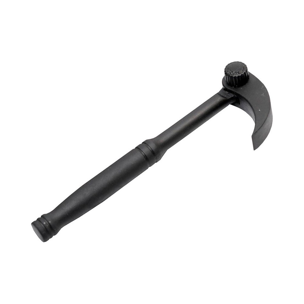 Plancha de palanca con cabezal giratorio, tamaño 1, cabezal universal, ajustable en 7 posiciones, longitud 24 cm + función de t