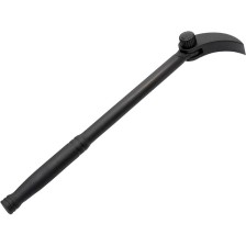 Plancha de palanca con cabezal giratorio, tamaño 2, cabezal universal, ajustable en 7 posiciones, longitud 32 cm + función de t