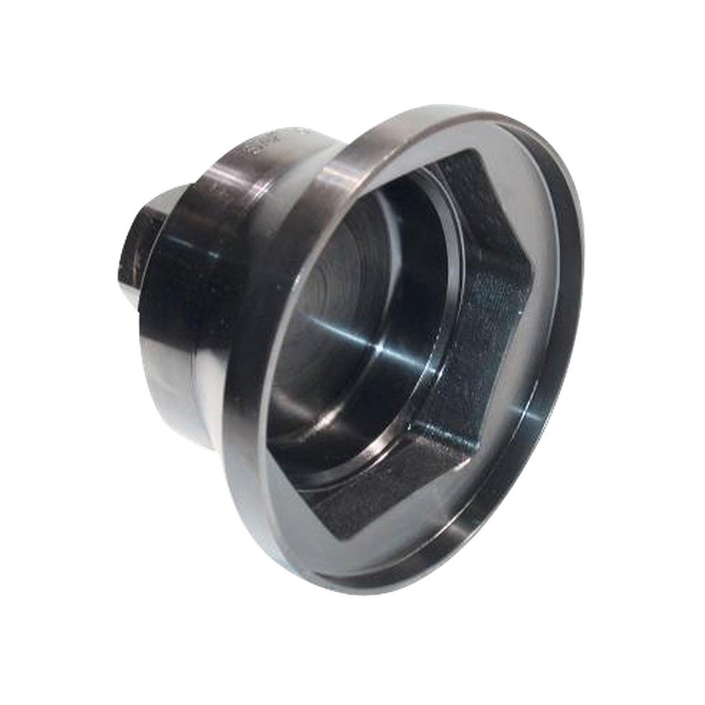 Llave para tuercas de eje SW 85 de 6 puntos con collar guía para eje de remolque SAF