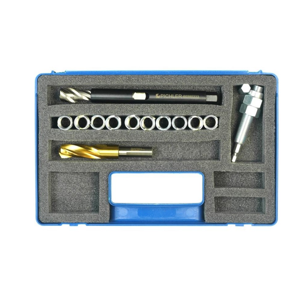 Kit de herramientas para sustituir rosca dañada M14 x 1,5 BMW E38 y E39 (X3,