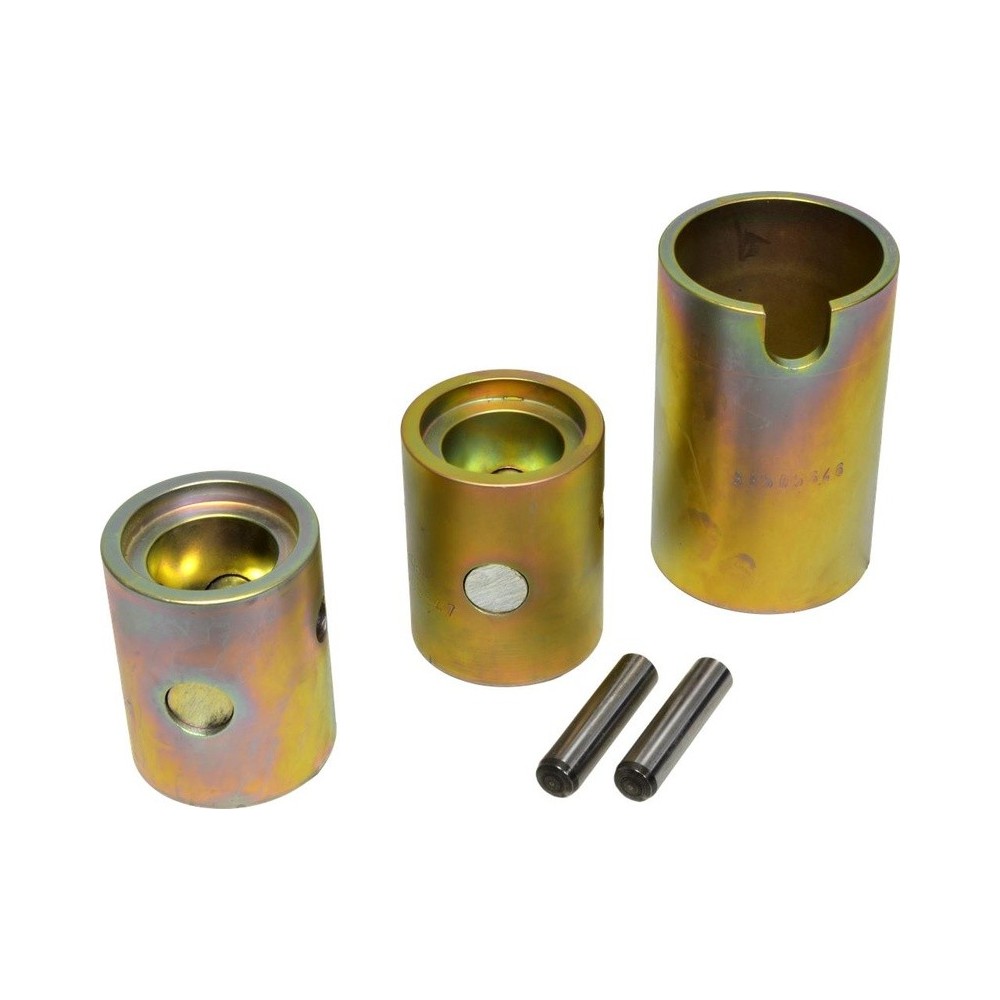 Juego de media carcasa con pieza de presión y casquillo de presión de 65 mm para MAN