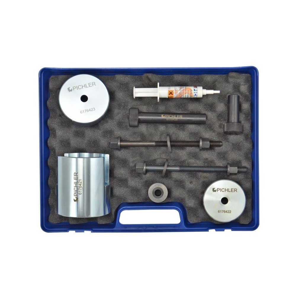 Juego de herramientas para desmontar e instalar bujes (8 piezas) Renault Laguna II