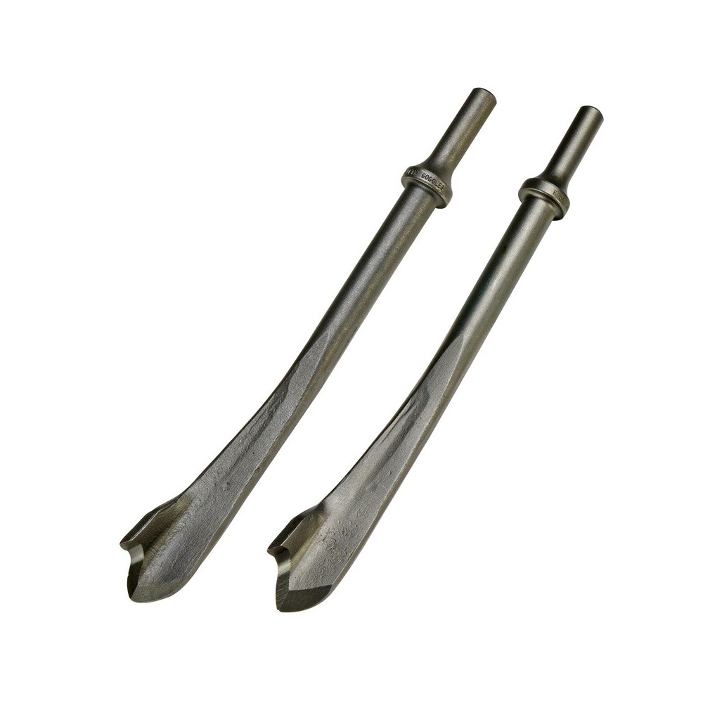 Juego de cinceles de corte Vibro Impact de 2 piezas, p. ej., para tubos de escape