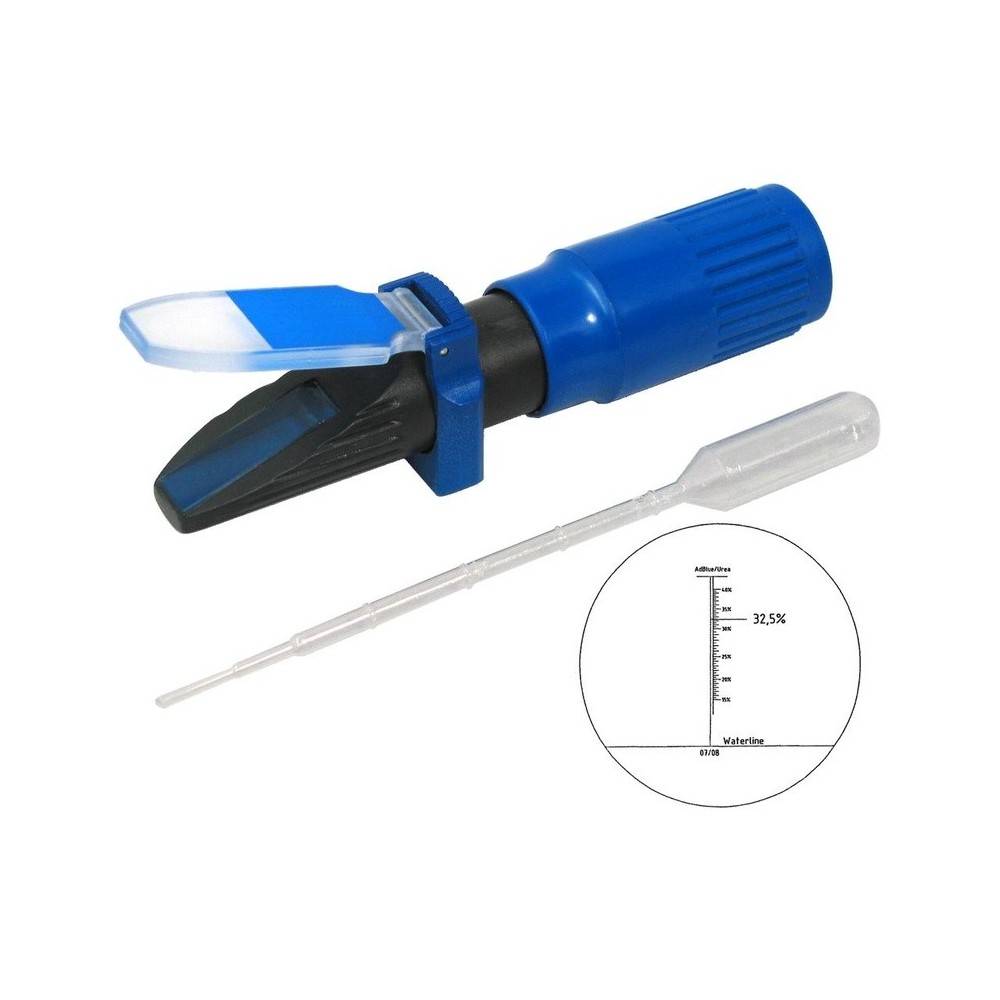 Refractómetro de urea AdBlue con escala porcentual