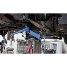 Palanca de brazo de suspensión UNI con elemento de sujeción y llave de carraca