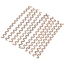 Juego de perfiles de alambre de acero corrugado MP, paquete de 10