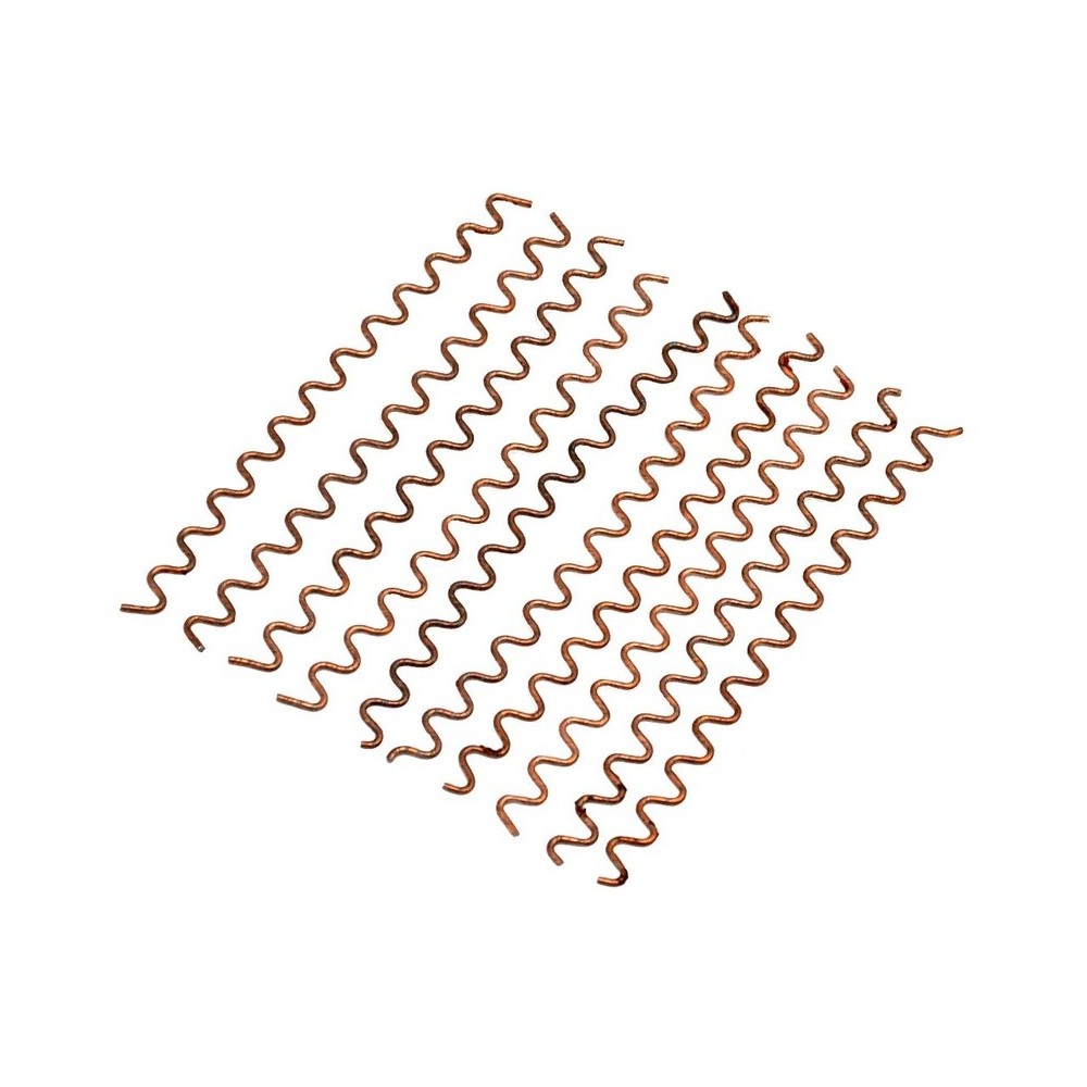 Juego de perfiles de alambre de acero corrugado MP, paquete de 10