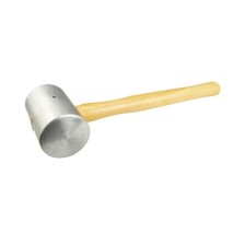 Martillo de aluminio, 750 g, diámetro: 60 mm