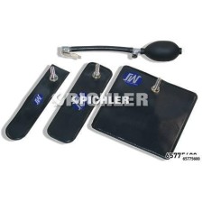 Juego de esparcidor de colchón de aire con fuelle portátil, 6 piezas.